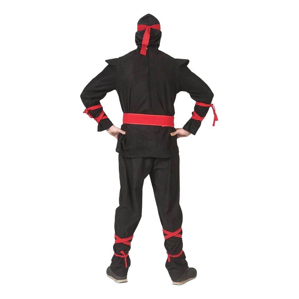 Ninja Sort/Rød Kostume