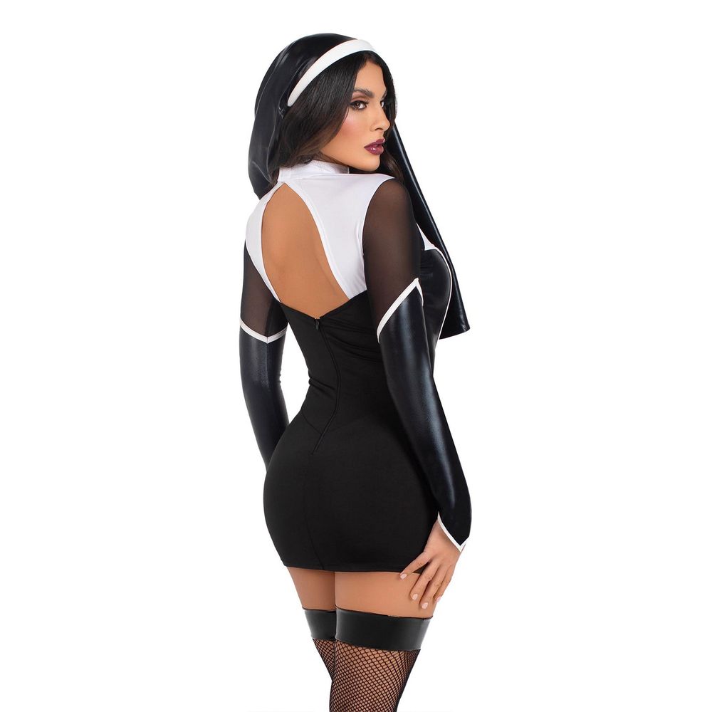 Nonne Kjole Deluxe Kostume