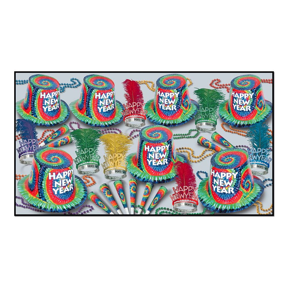 Nyttårs-kit Happy New Year Tie-Dye