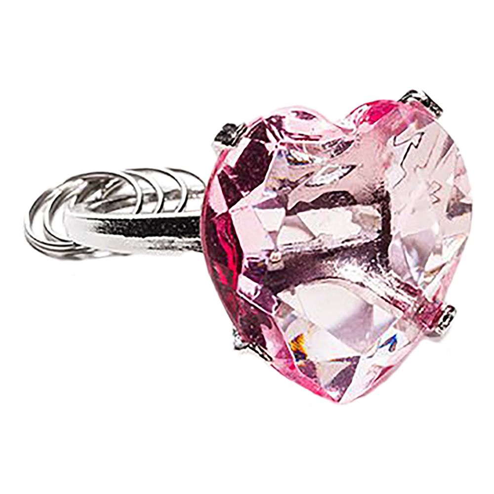 Nyckelring Diamantring Hjärta