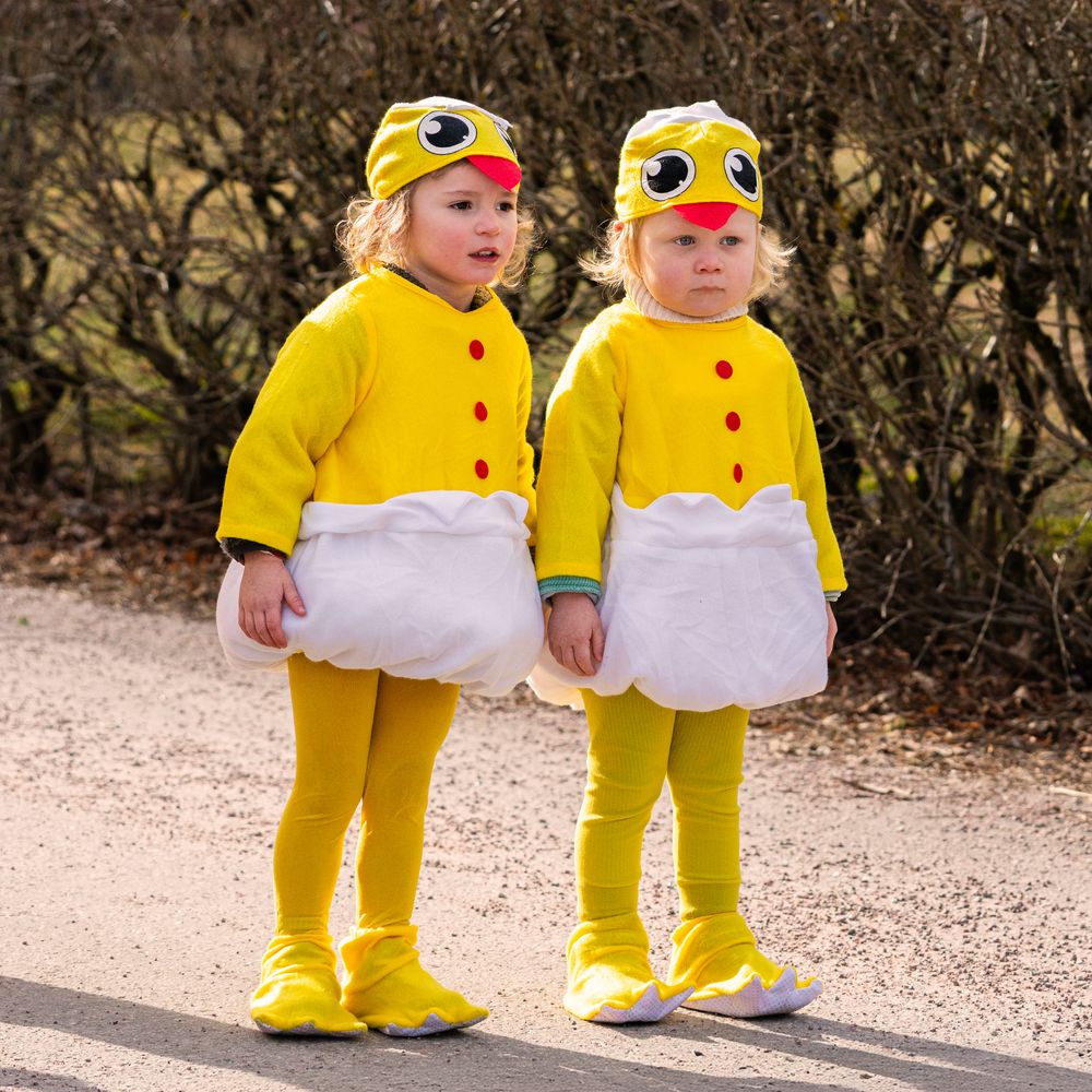 Nykläckt Kyckling Bebis Maskeraddräkt