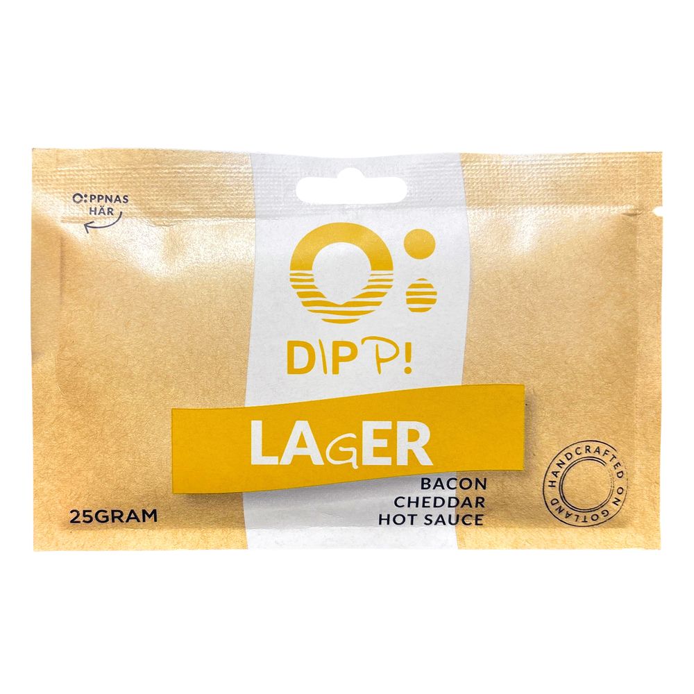 Ö-Chips Dippmix Lager Bacon Cheddar Hot Sauce