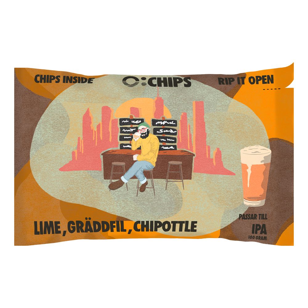 Ø-Chips IPA Lime Rømme Chipotle