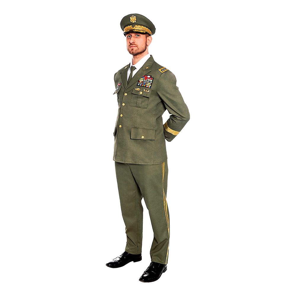 Officerare Deluxe Maskeraddräkt