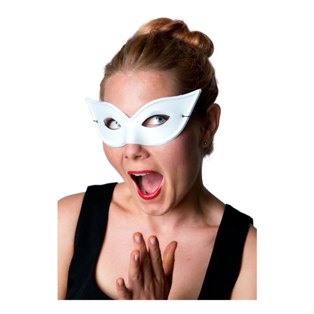 Øyemaske Bella Hvit