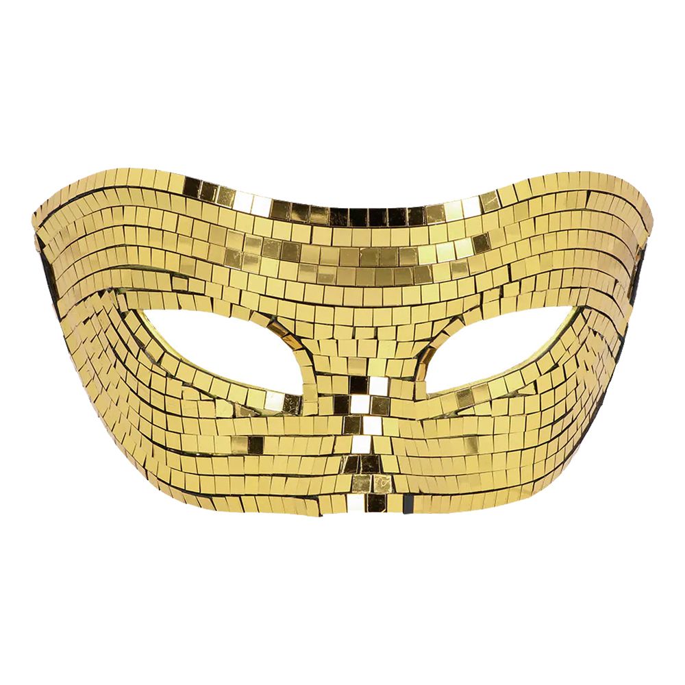 Ögonmask Disco Guld