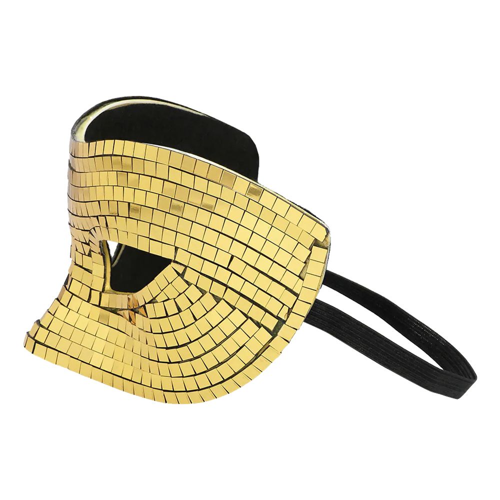 Ögonmask Disco Guld