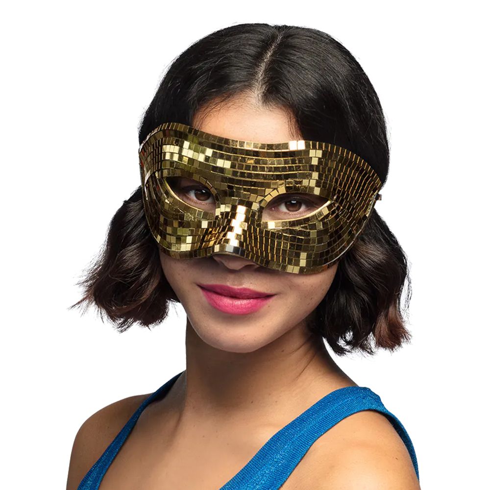 Ögonmask Disco Guld
