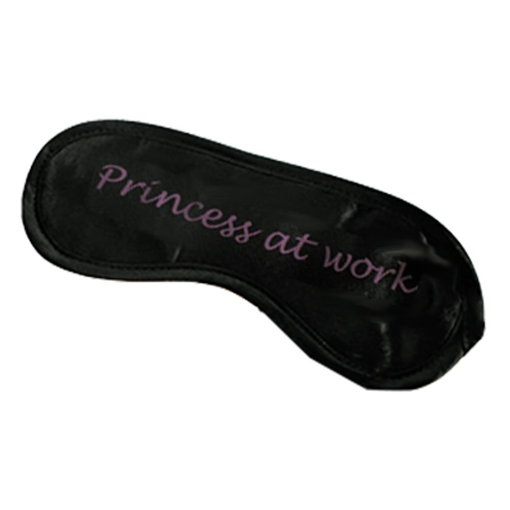 Ögonmask med Text