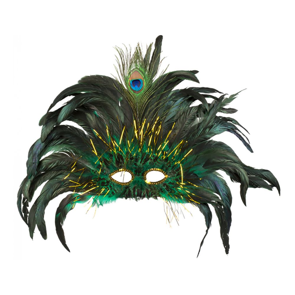 Ögonmask Påfågel Queen