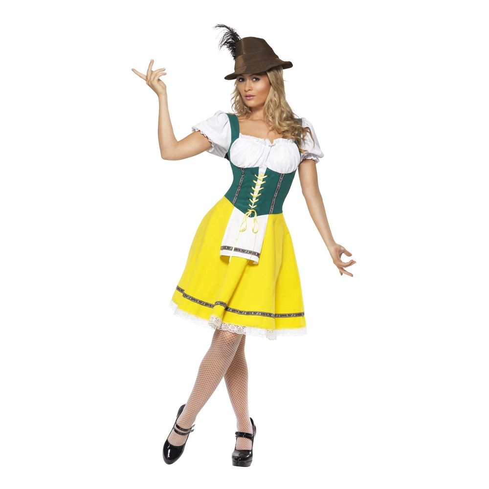 Oktoberfest Dame Kostyme