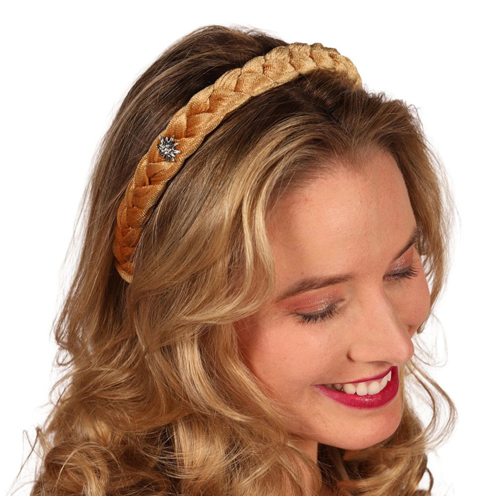 Oktoberfest Diadem Beige