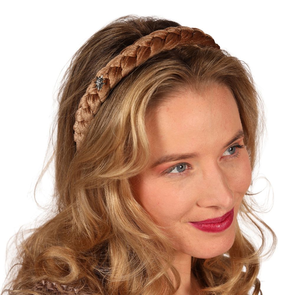 Oktoberfest Diadem Brun