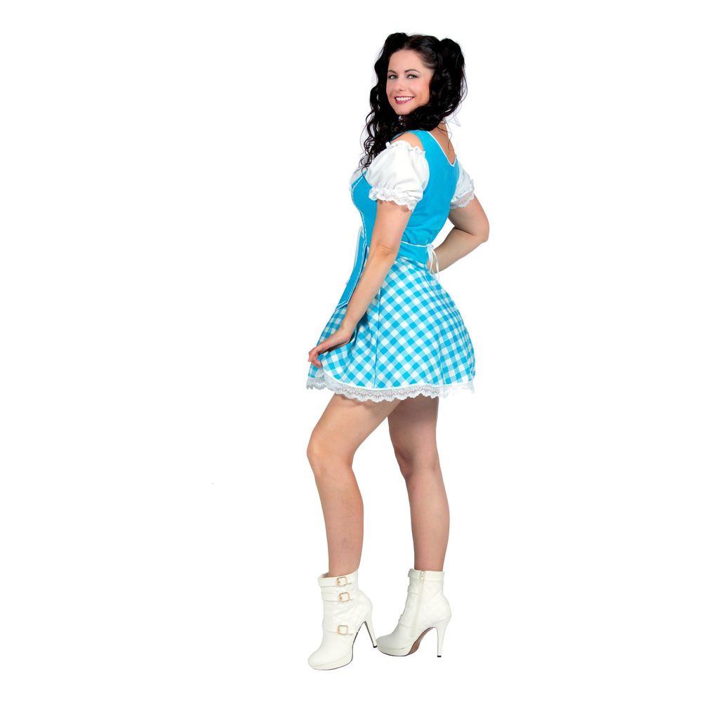Oktoberfest Dirndl Aqua Kostyme