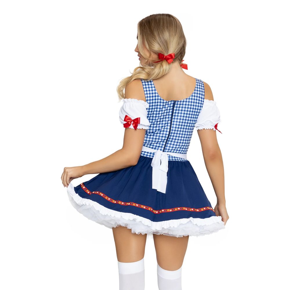 Oktoberfest Mekko Nainen Deluxe Naamiaisasu
