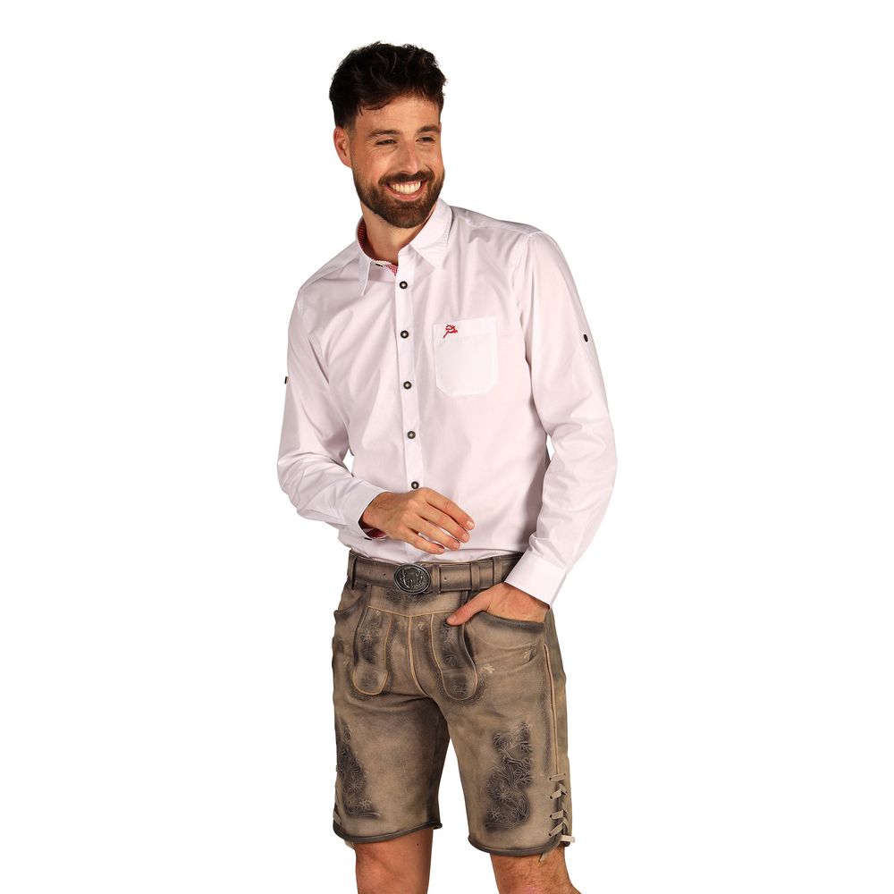 Oktoberfest Lederhosen Shorts Super Deluxe Vintage Beige