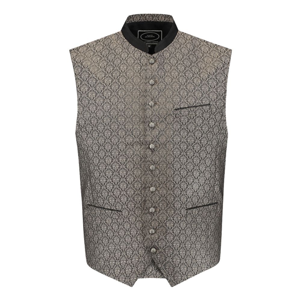 Oktoberfest Väst Jacquard Grå