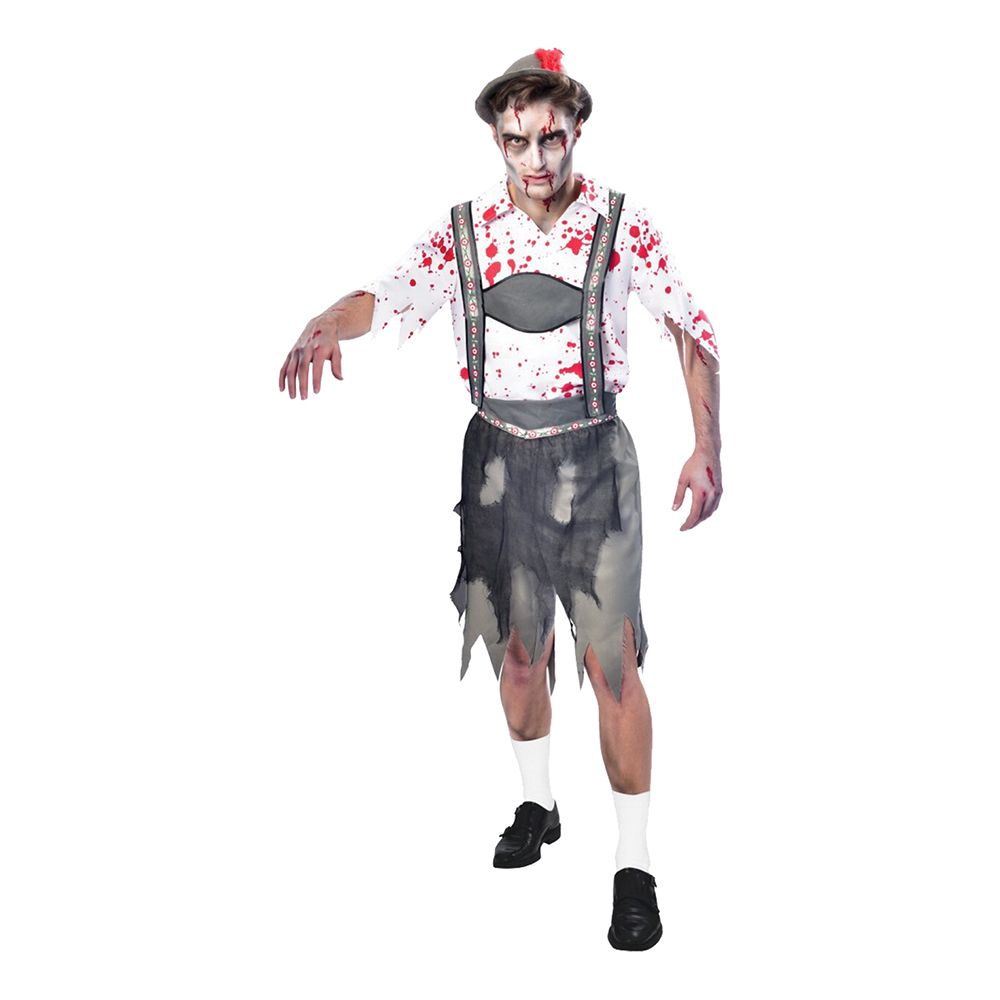 Oktoberfest Zombie Man Kostyme