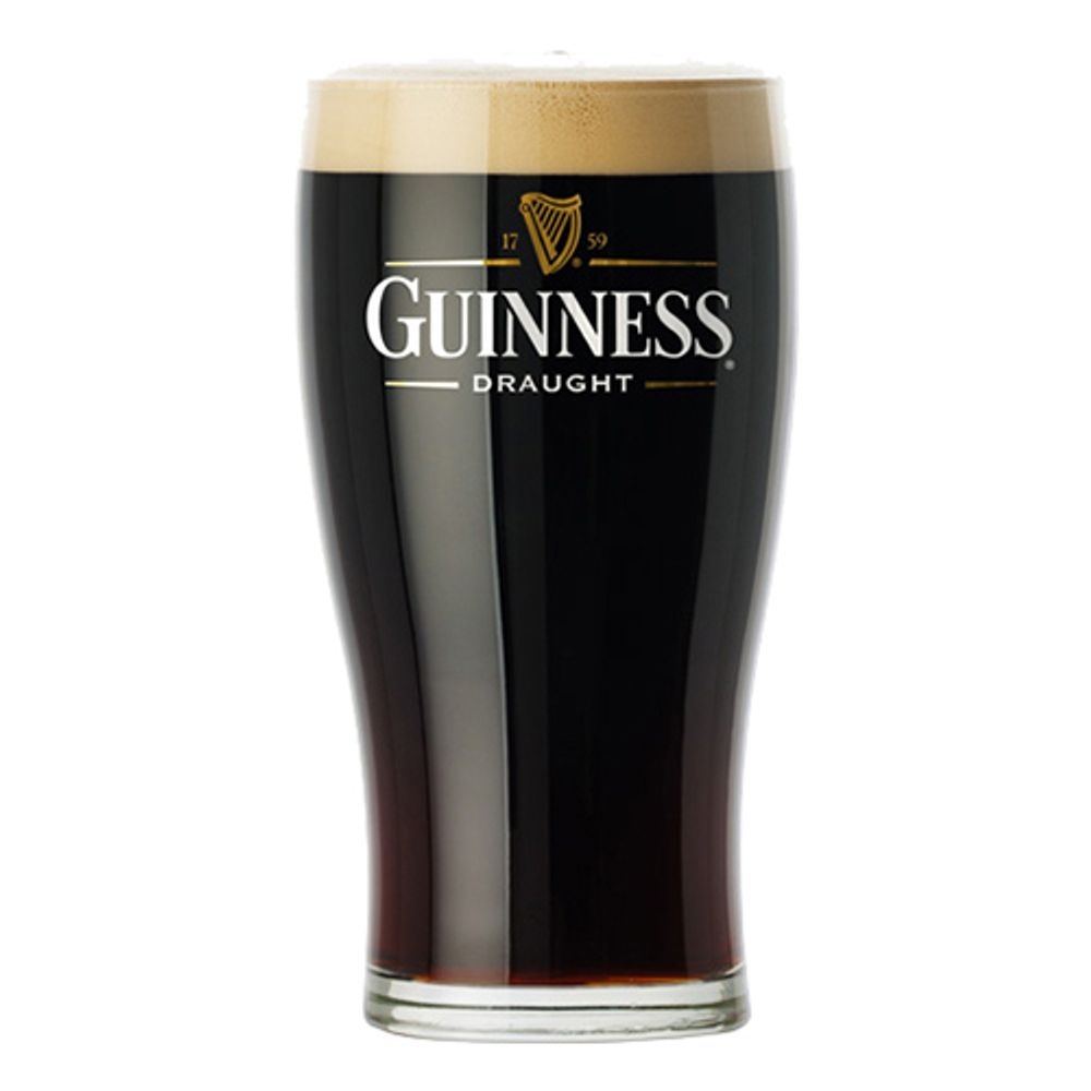 Ölglas Guinness Profil