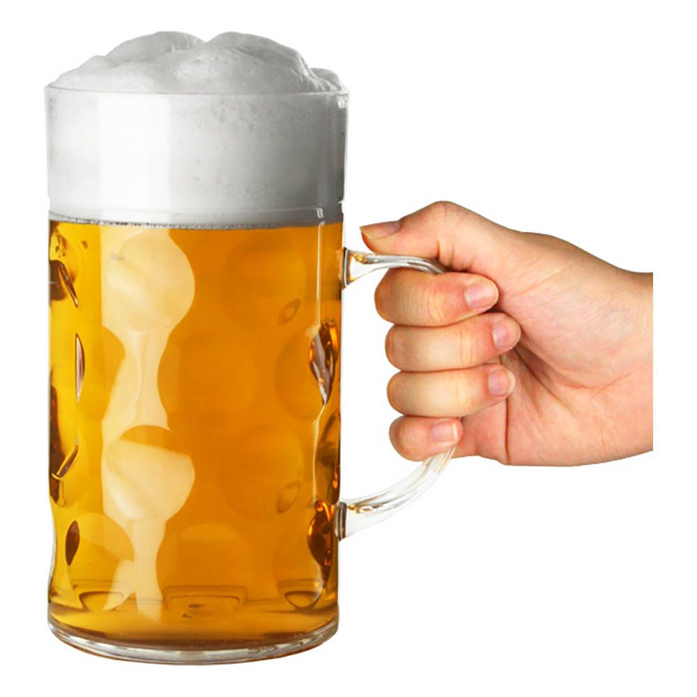 Ølglass i Plast Dobbel Pint