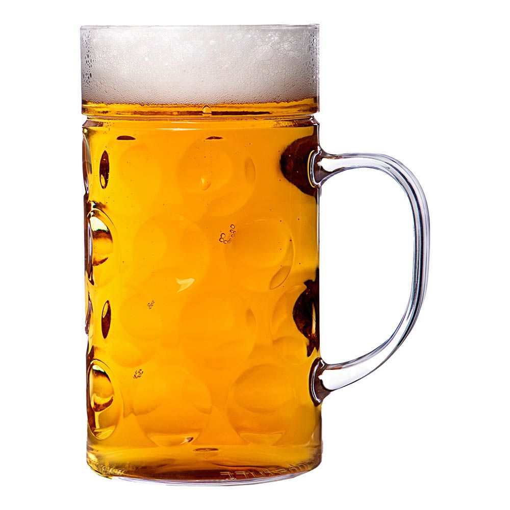 Ølglass i Plast Pint