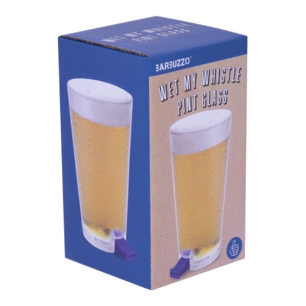Ölglas med Visselpipa