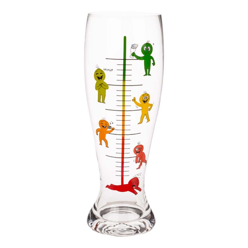 Ölglas XXL med Fyllemätare