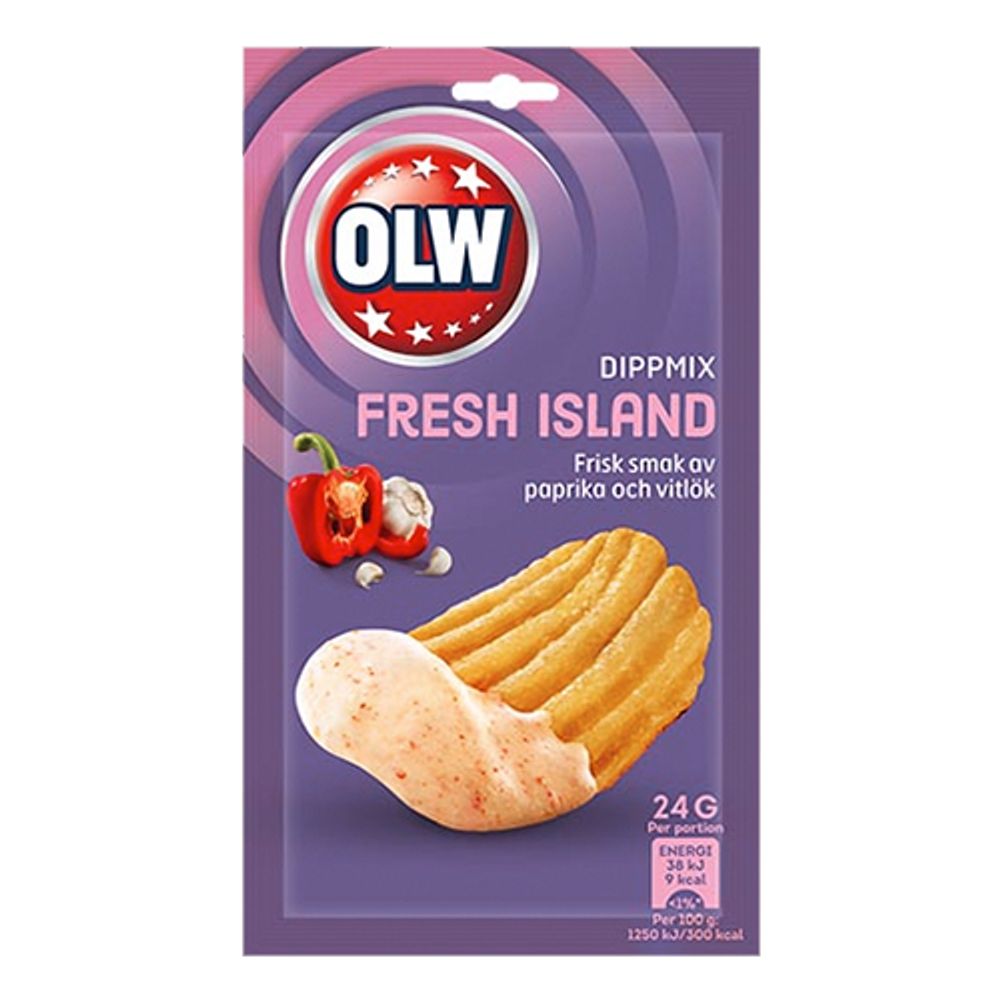 OLW Dipmiks Fresh Island