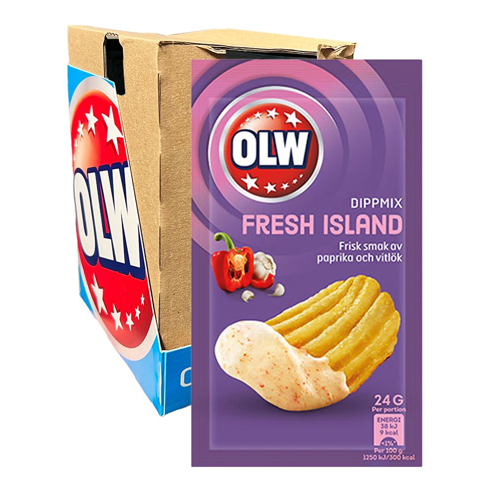 OLW Dippmix Fresh Island Storpack