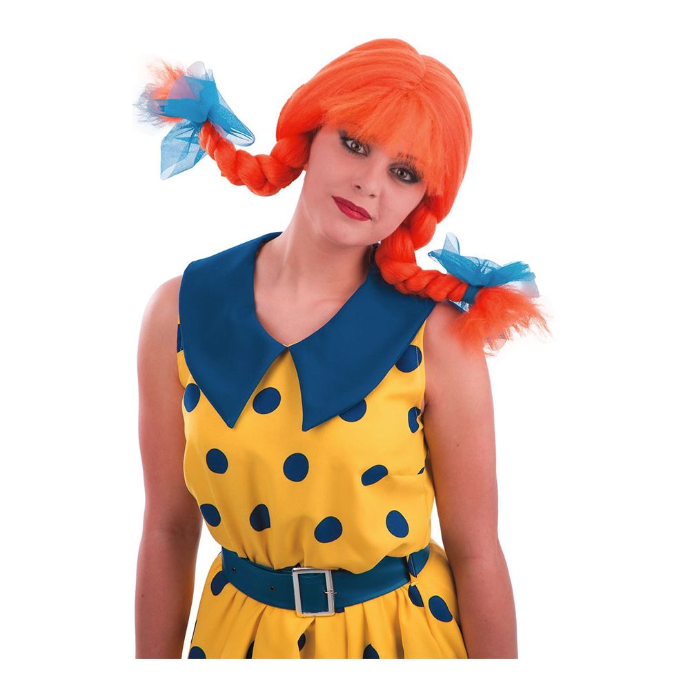 Ulydig Pike Parykk med Fletter