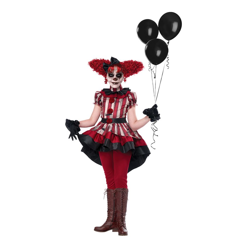 Ond Clown Barn Drakt