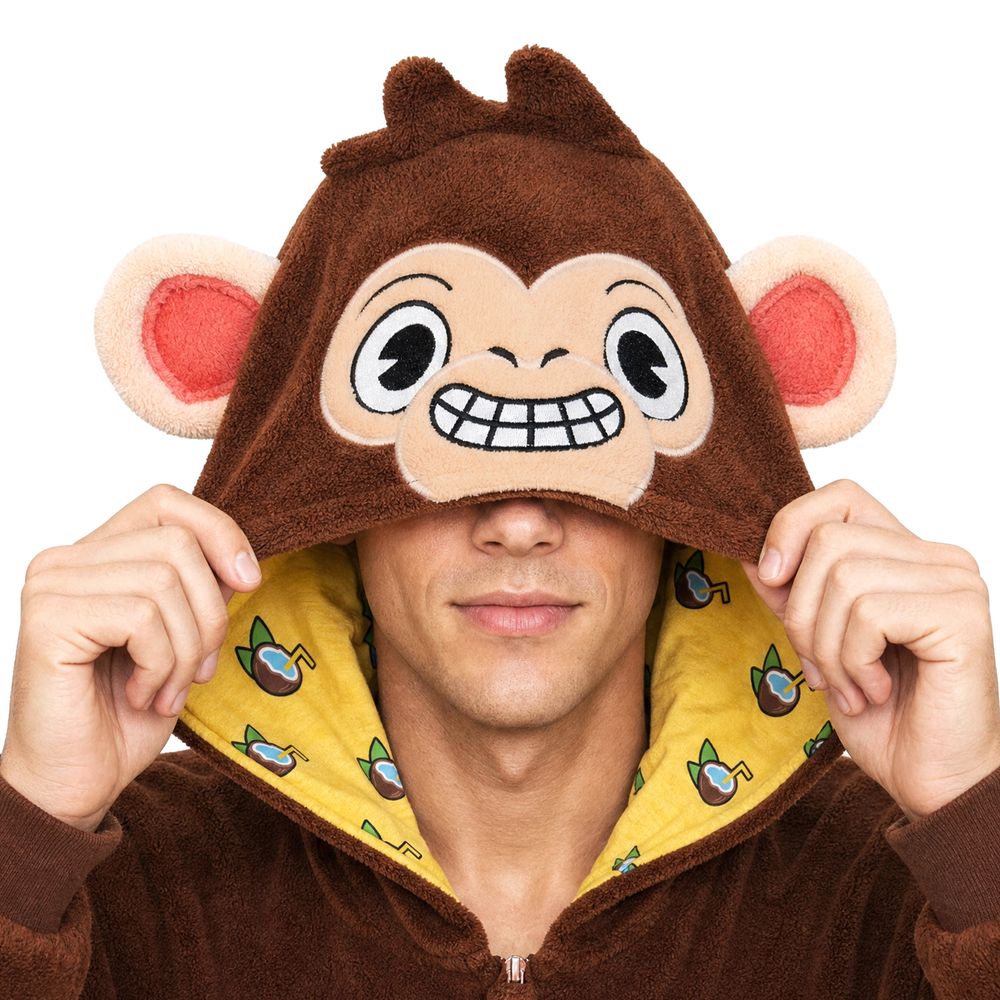 Onesie Apa Maskeraddräkt