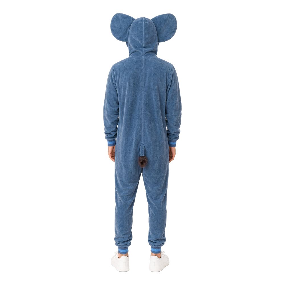 Onesie Elefant Maskeraddräkt