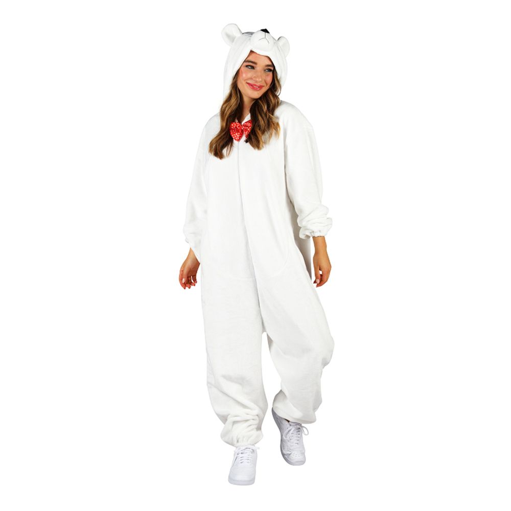 Onesie Isbjörn Maskeraddräkt
