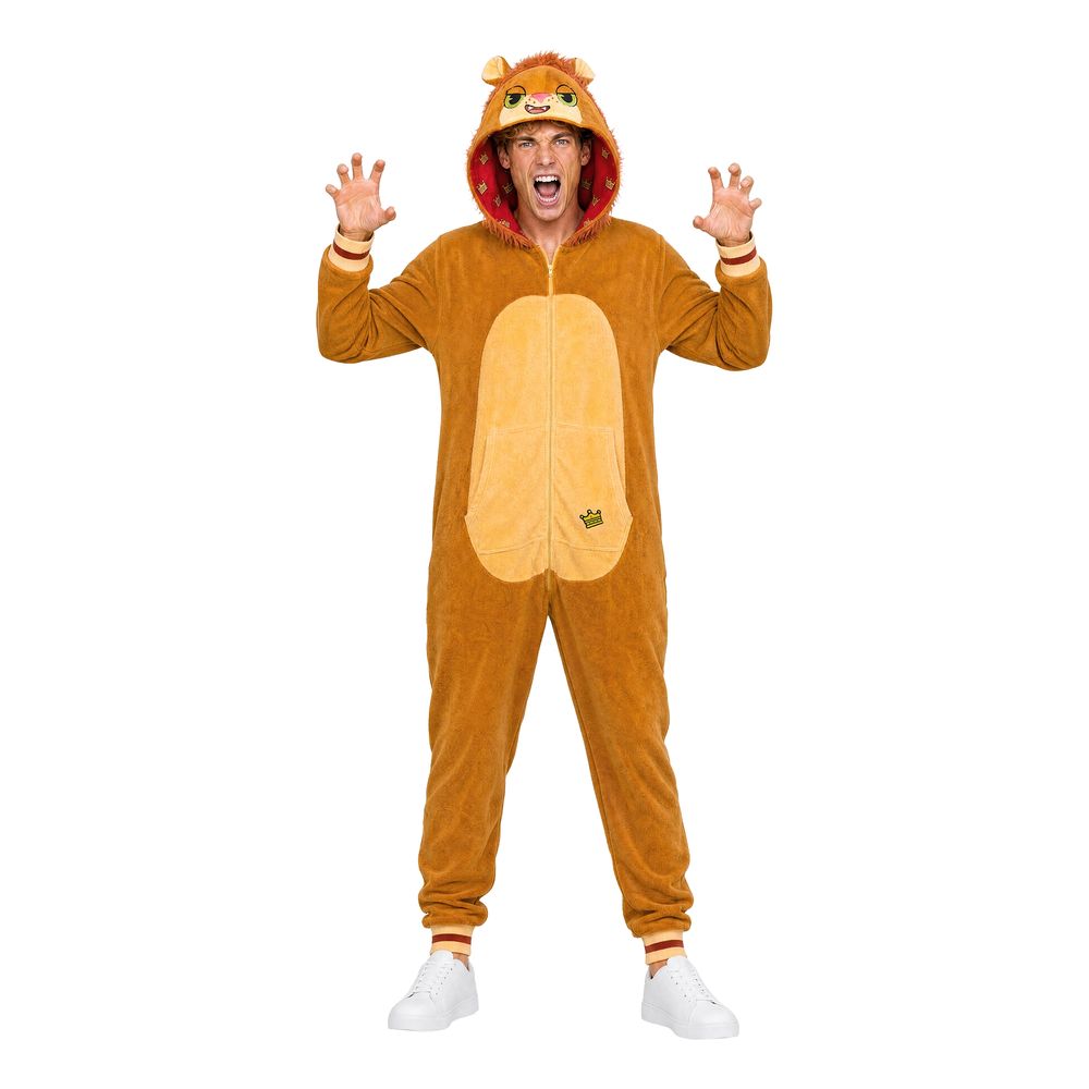 Onesie Lejon Maskeraddräkt