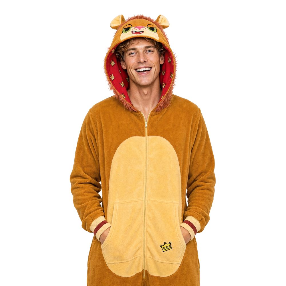 Onesie Lejon Maskeraddräkt