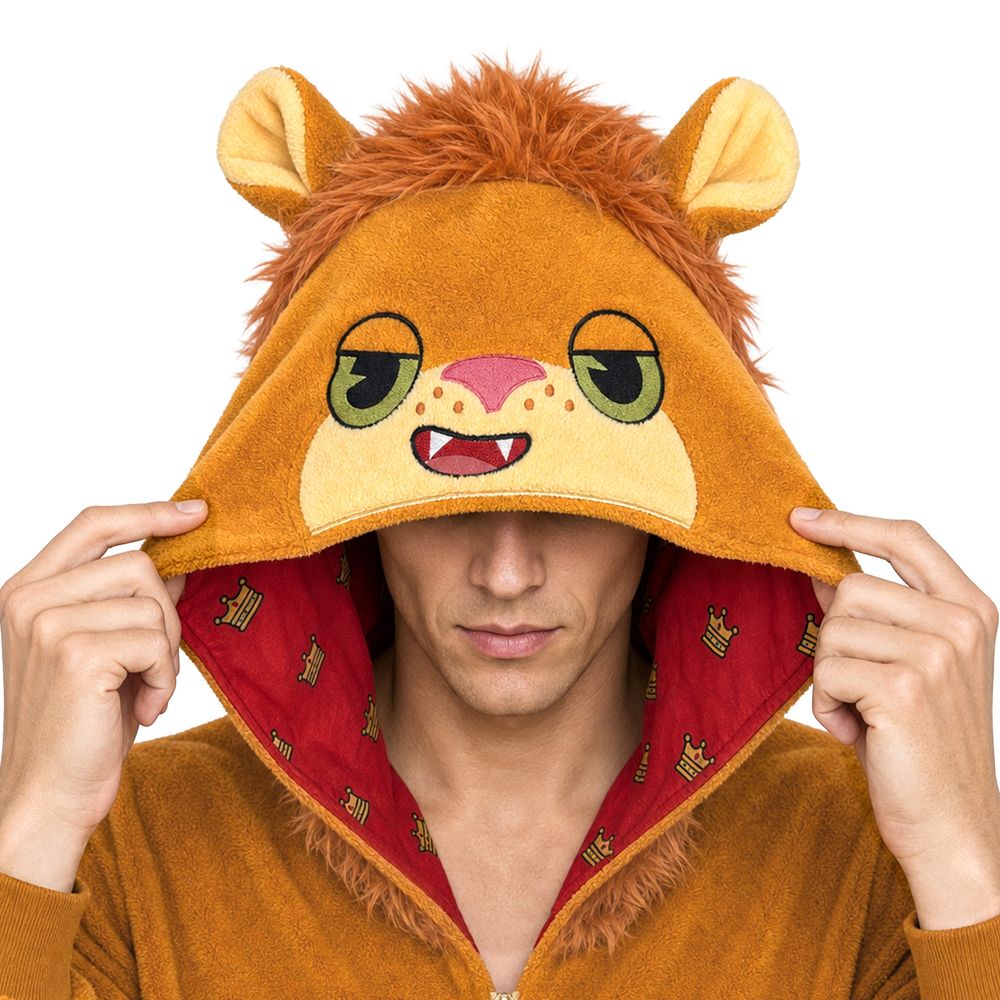 Onesie Lejon Maskeraddräkt