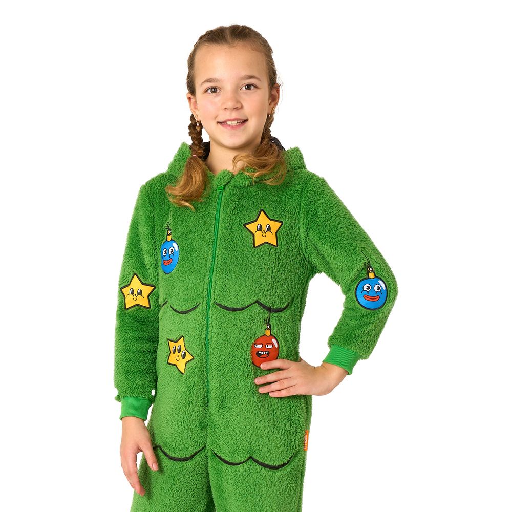 OppoSuits Juletræ Børne Onesie