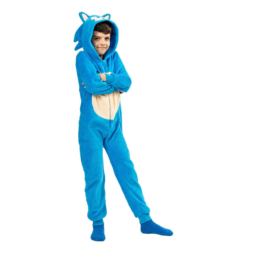 Onesie Sonic the Hedgehog Børnekostume