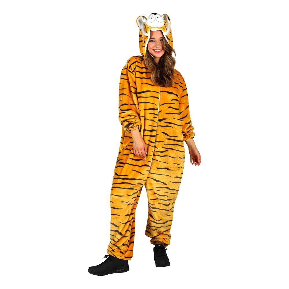 Onesie Tiger Maskeraddräkt
