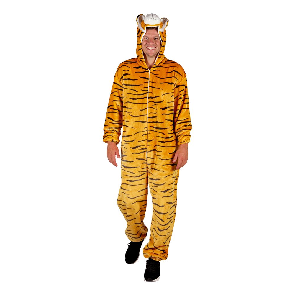 Onesie Tiger Maskeraddräkt