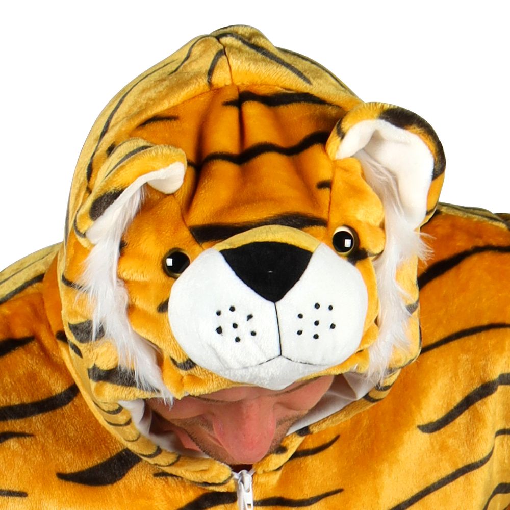 Onesie Tiger Maskeraddräkt
