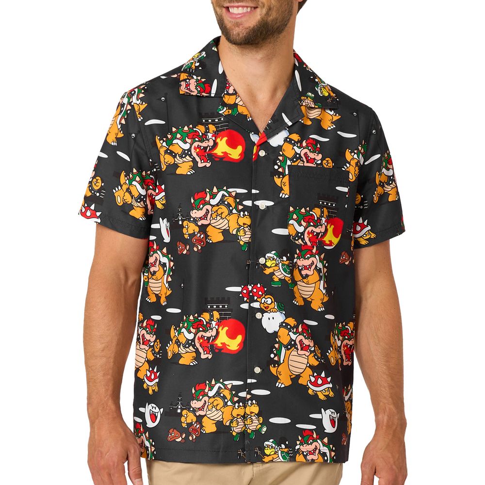 OppoSuits Bowsers Mayhem Skjorte