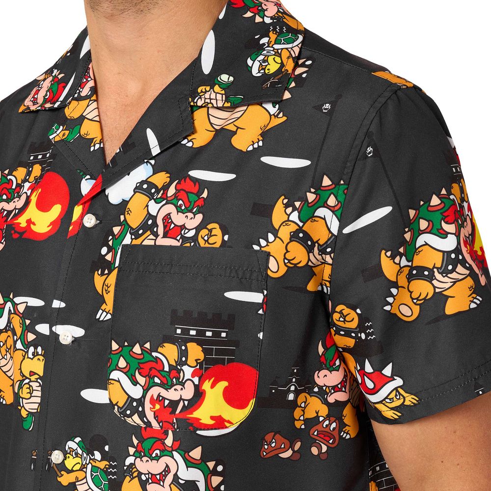 OppoSuits Bowsers Mayhem Skjorte
