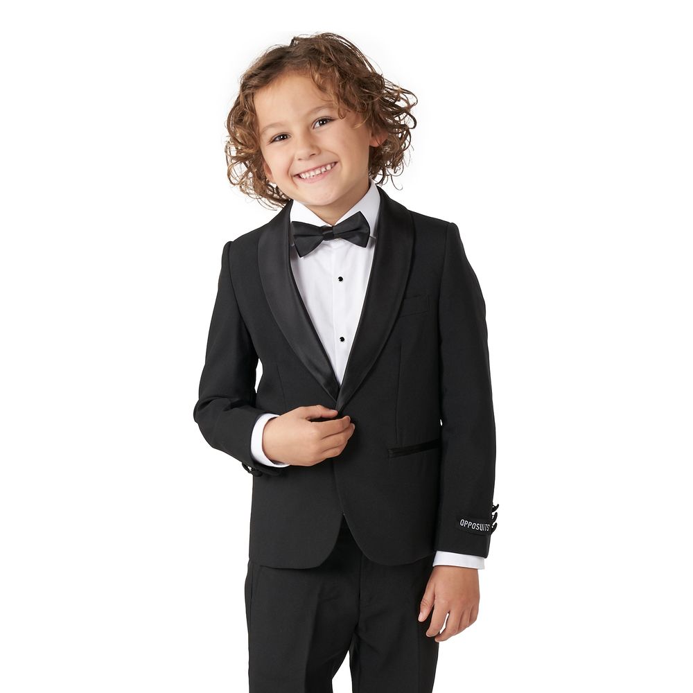 OppoSuits Boys Jet Set Black Smoking