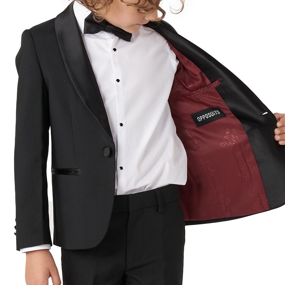 OppoSuits Boys Jet Set Black Smoking
