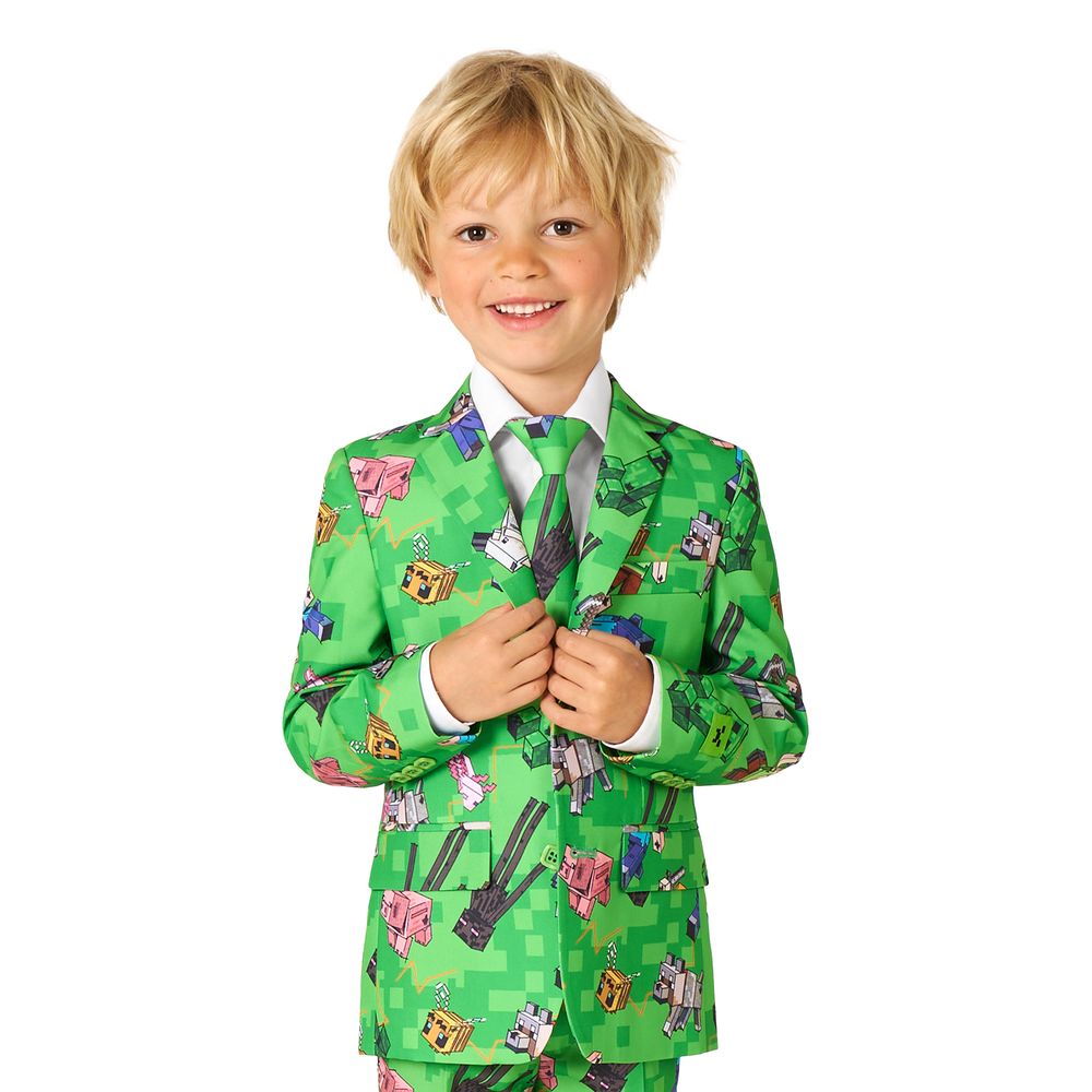 OppoSuits Boys Minecraft Jakkesæt