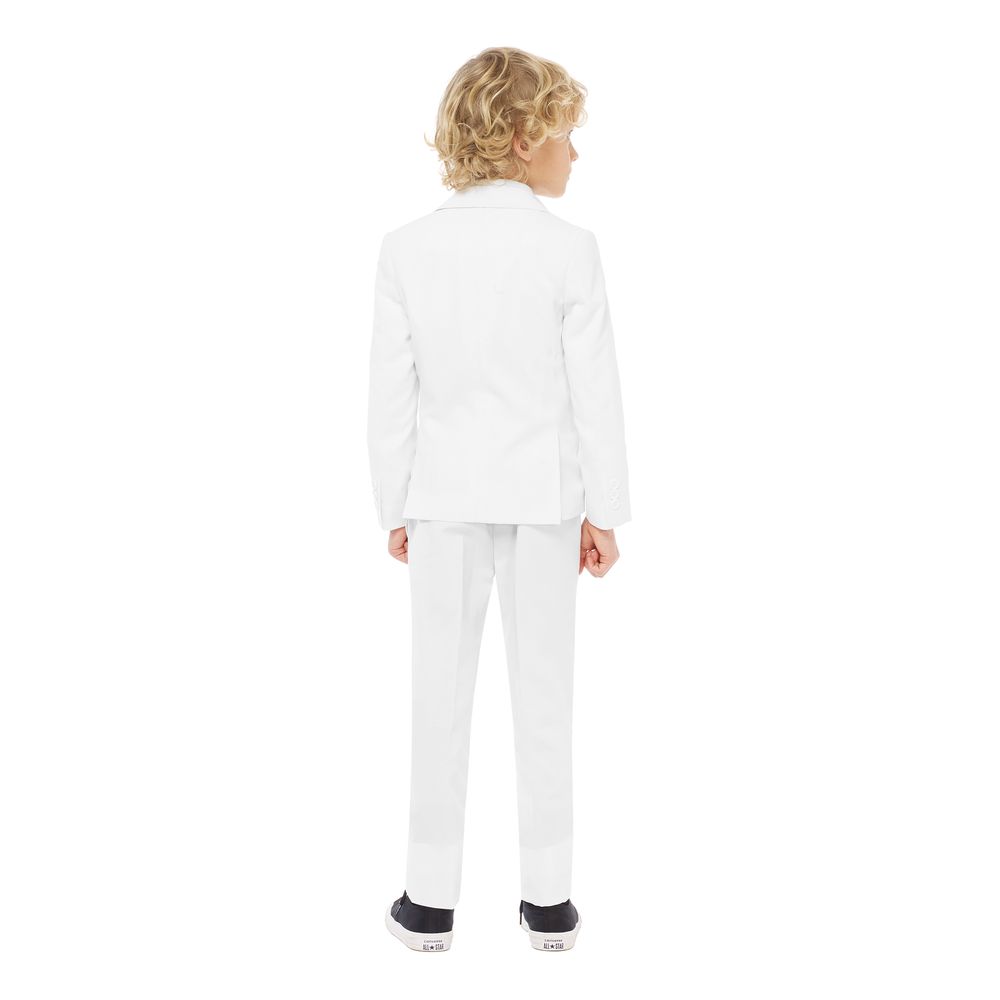 OppoSuits Boys Hvidt Kostume