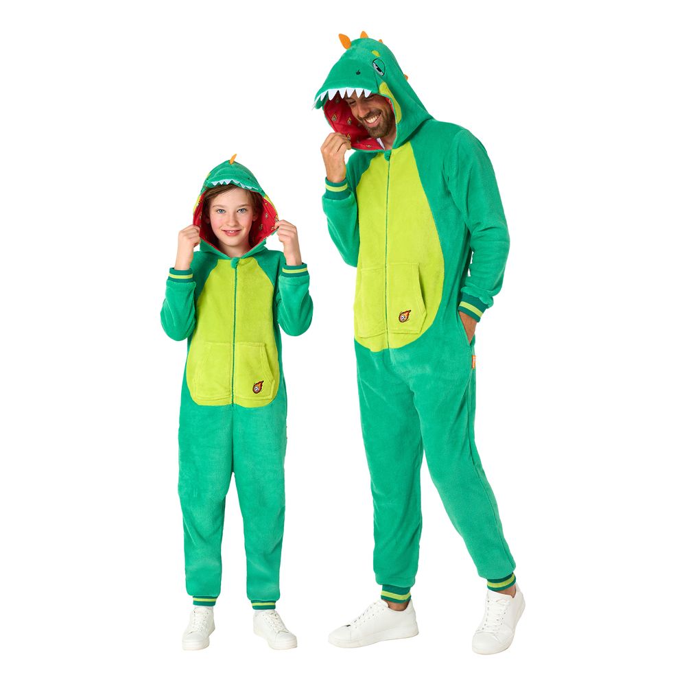 OppoSuits Dinosaur Barne Onesie
