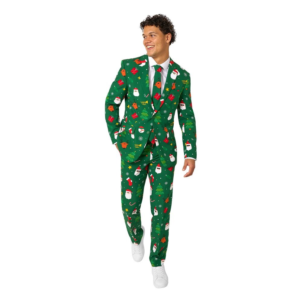 OppoSuits Festivity Green Joulupuku